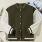 Dropped Shoulder Long Sleeve Jacket