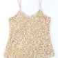 Sequin V-Neck Cami