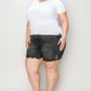 Judy Blue Full Size High Waist Rigid Magic Denim Shorts