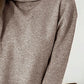 Turtleneck Sweater and Midi Sweater Dress Set