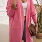 Open Front Long Sleeve Cardigan