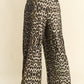 Leopard Wide Leg Pants