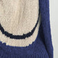 Smiling Face V-Neck Long Sleeve Sweater