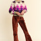 Elastic Waist Knit Flare Pants