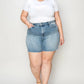 Judy Blue High Waist Rhinestone Decor Denim Shorts