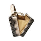 Snakeskin Print PU Leather Box Bag