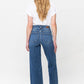 Judy Blue Double Button Wide Leg Jeans