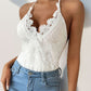 Halter Neck Lace Bodysuit