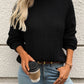 Mock Neck Long Sleeve Sweater