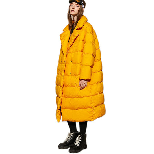 Full Size Hooded Duck Down Parka Coat