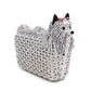 Puppy Rhinestone Hollow Out Clutch Bag