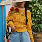 Vintage Handmade Crochet Pullover Sweater