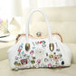 Embellished  PU Shoulder Handbag