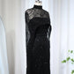 Beaded Strapless Floor-Length Dress with Cape