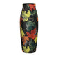 Floral Print High Waist Slim Fit Skirt