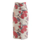 Floral Print High Waist Skirt