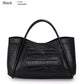 Alligator Pattern Genuine Leather Tote Bag