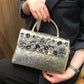 Rhinestone Embossed Crossbody Handbag