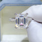 5 Carat Moissanite 925 Sterling Silver Ring