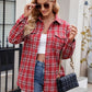 Plaid Button Up Long Sleeve Shirt