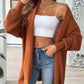 Open Front Long Sleeve Cardigan