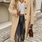 Button Up Long Sleeve Coat