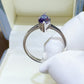 2 Carat Moissanite 925 Sterling Silver Ring