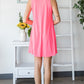 Heimish V-Neck Mini Tank Dress with Pockets