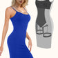 Built-In Shapewear Scoop Neck Sleeveless Dress