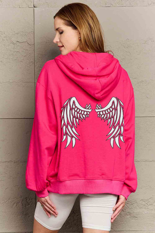 Angel Wings Graphic Hoodie