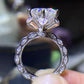 5 Carat Moissanite Heart 925 Sterling Silver Ring