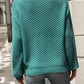 Mock Neck Long Sleeve Sweater