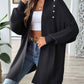 Open Front Long Sleeve Cardigan