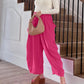 Full Size Wide Leg Pants with Pockets