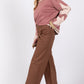 Wide Leg Cropped Pants