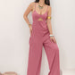 Cutout Scoop Neck Sleeveless Jumpsuit