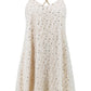 Sequin V-Neck Mini Cami Dress