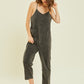 HEYSON Full Size Mineral-Washed Oversized Jumpsuit with Pockets