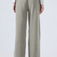 Drawstring Wide Leg Pants