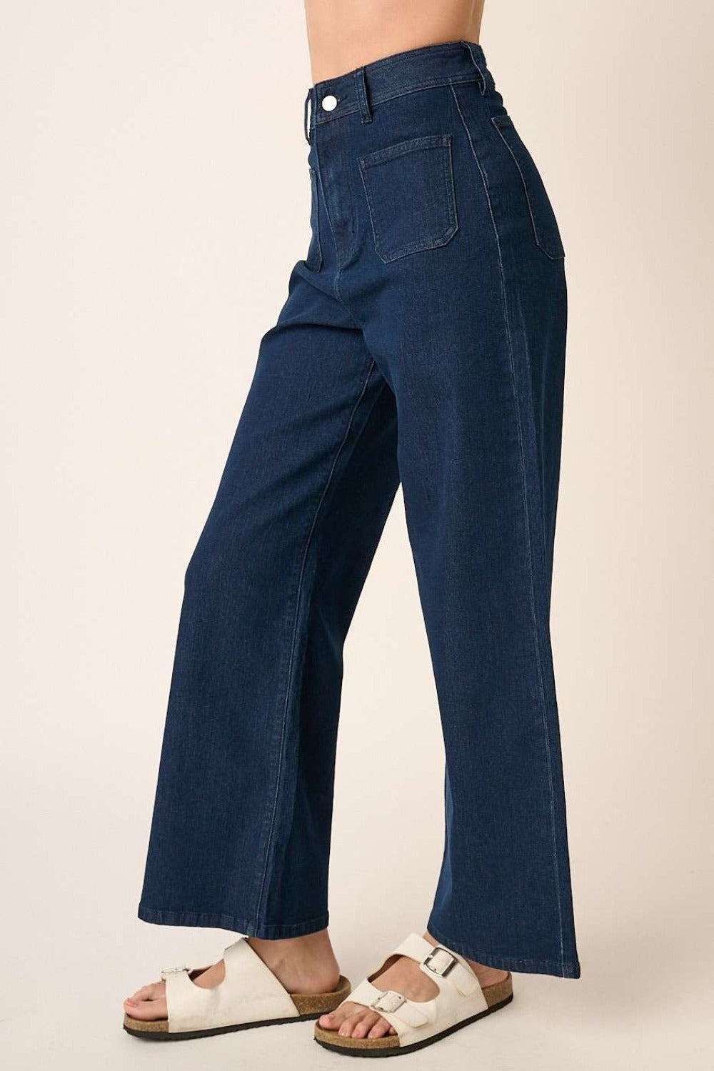 High Waist Wide Leg Jeans