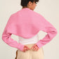 HYFVE Ribbed Knit Bolero Cardigan