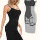 Built-In Shapewear Scoop Neck Sleeveless Dress