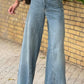 Wide Leg Jeans with Pockets