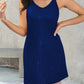 Sequin V-Neck Mini Cami Dress