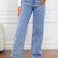 High Waist Straight Jeans