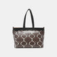 Nicole Lee USA Geometric Pattern Large Handbag