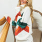 Multi Color Chevron Pattern Sweater