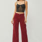 RISEN High Rise Wide Leg Cargo Jeans