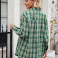 Plaid Button Up Long Sleeve Shirt