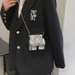 Funny Shape Mini Crossbody Bag with Chain